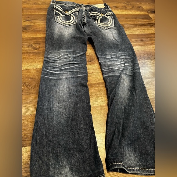 Big Star Women's Blue Boot Cut Jeans pop princess y2k - Picture 12 of 12